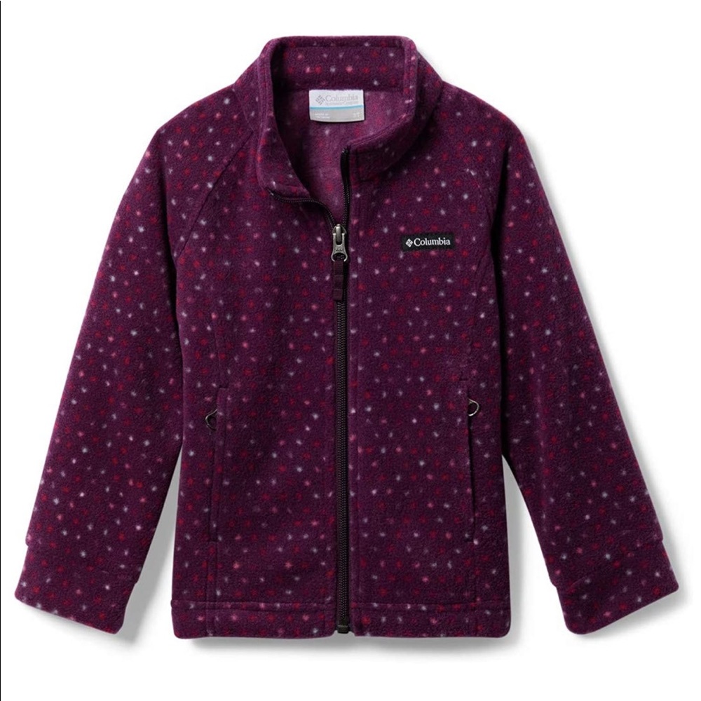 Columbia Fleece 12-18 mo NWT Purple Dahlia